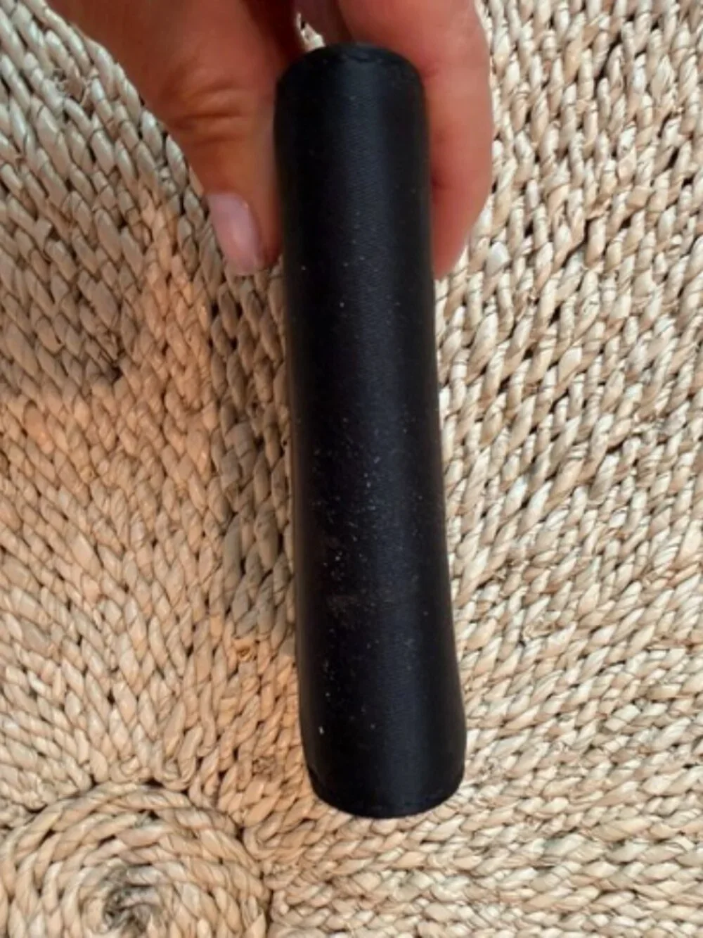 Vintage Kate Spade Black Nylon Trifold Compact Wallet